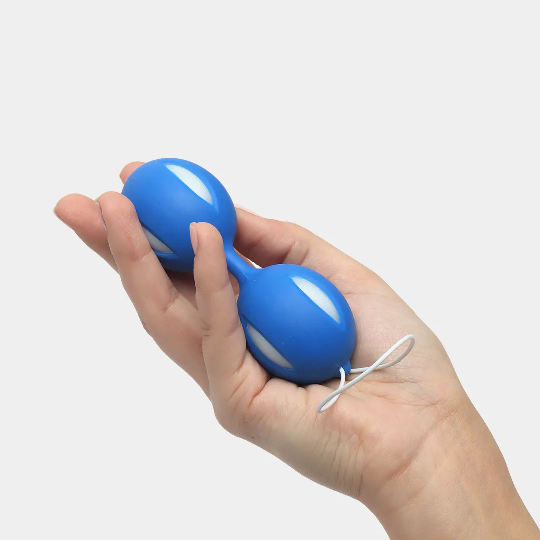 Шарики для тренировки интимных мышц (синие)