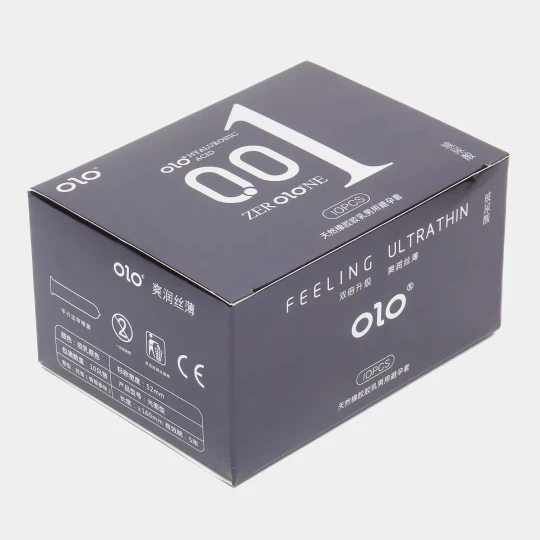 Презервативы OLO ультратонкие, 10 штук в упаковке