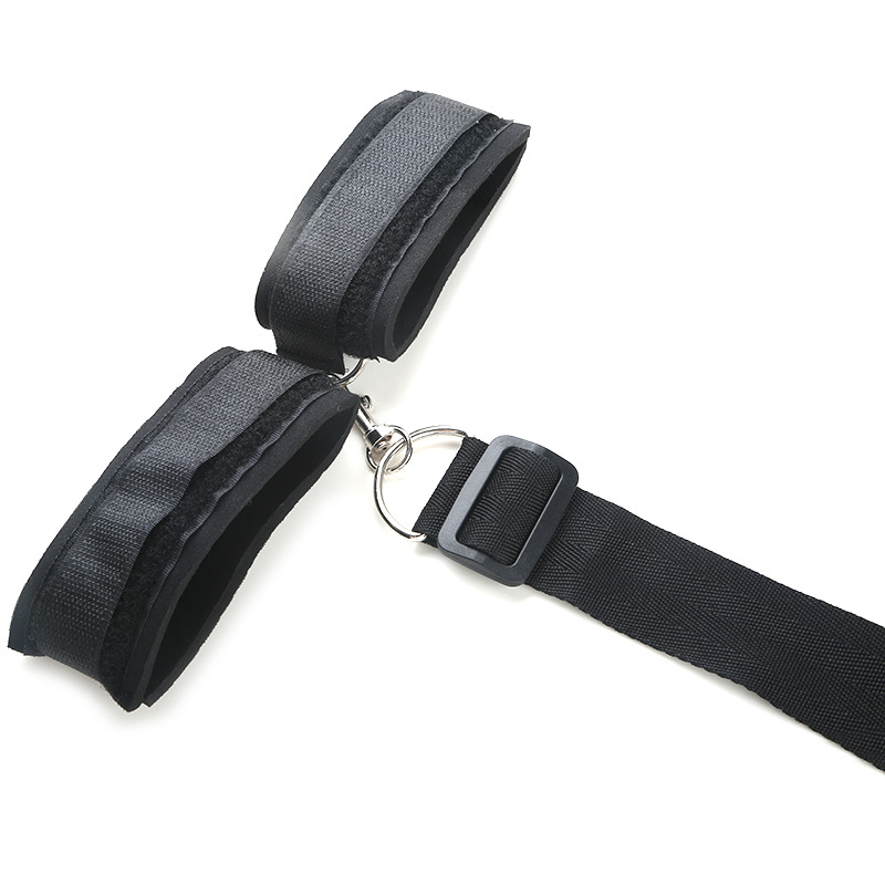 Бондаж для связывания рук и шеи с кляпом, ошейник и наручники БДСМ