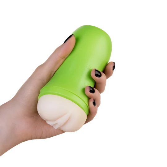Мастурбатор TOYFA A-Toys Crista, вагина, TPE, зеленый, 14 см