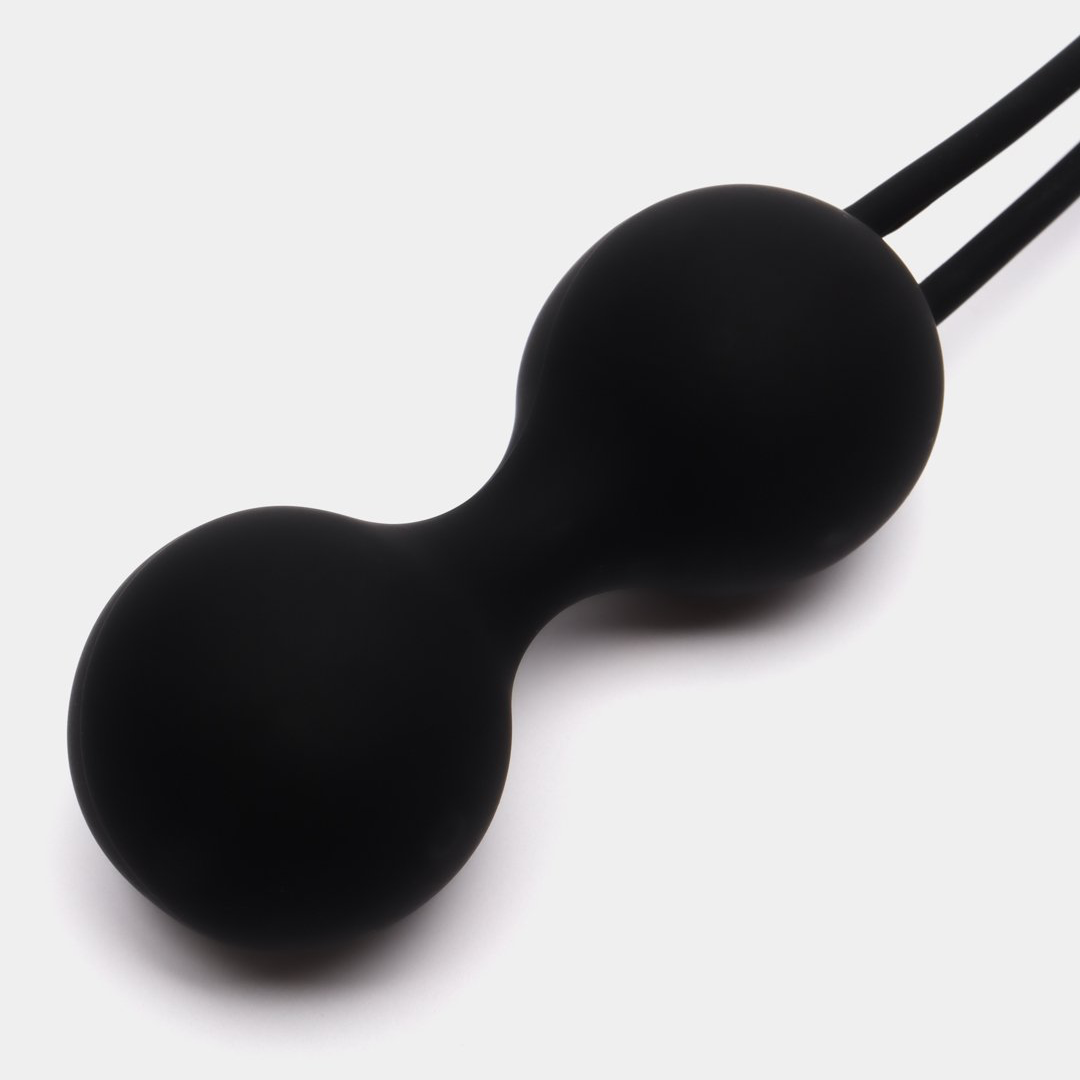 Вагинальные шарики Кегеля, для тренировки интимных мышц, черные