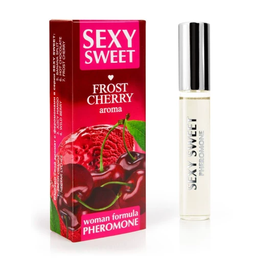 Парфюмированное средство для тела SEXY SWEET FROST CHERRY с феромонами 10 мл