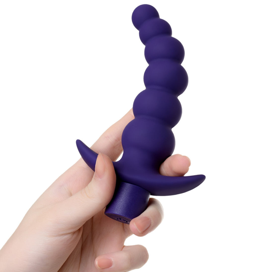 Анальный вибратор ToDo by Toyfa Dandy, силикон, фиолетовый, 13,5 см, Ø 3,2 см