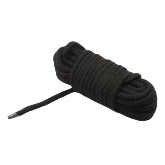 БДСМ веревка для связывания, шибари, 5 м (черная)