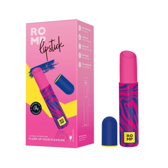 Бесконтактный клиторальный стимулятор Romp Lipstick