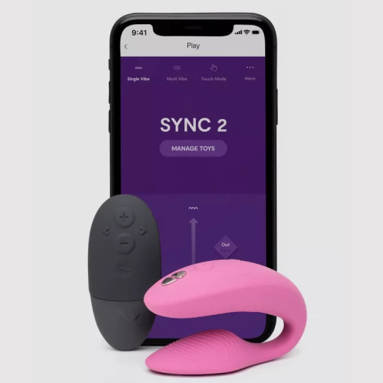 Вибратор для пар We-Vibe Sync 2 розовый