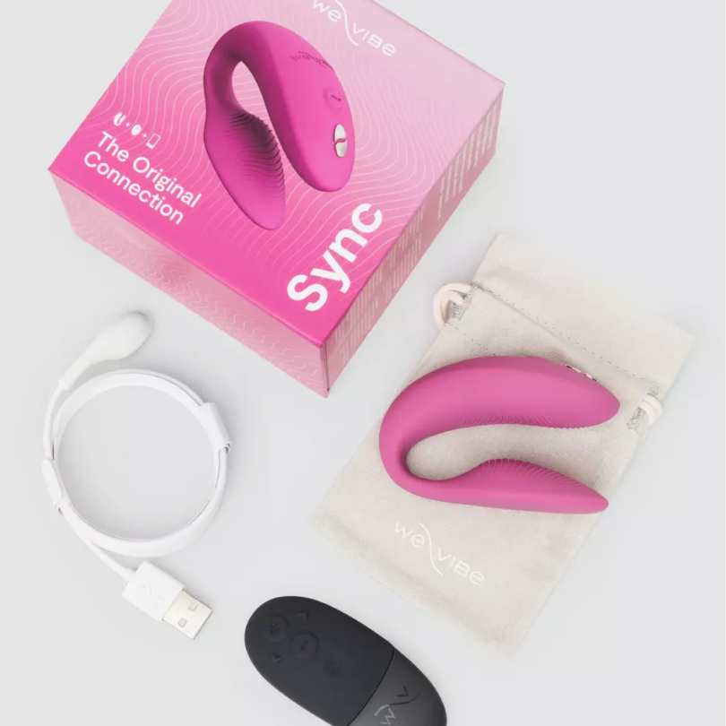 Вибратор для пар We-Vibe Sync 2 розовый