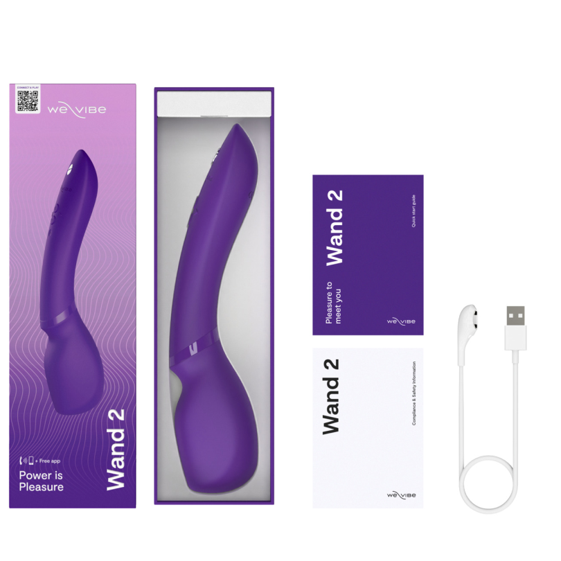 Вибратор-вонд We-Vibe Wand 2 фиолетовый