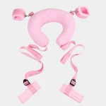 Набор БДСМ для фиксации с подушкой (розовый)